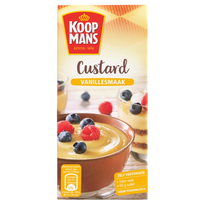 Koopmans Custard vanillesmaak 300g