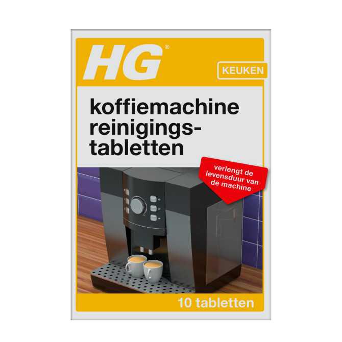 HG Koffiemachine reinigingstabletten