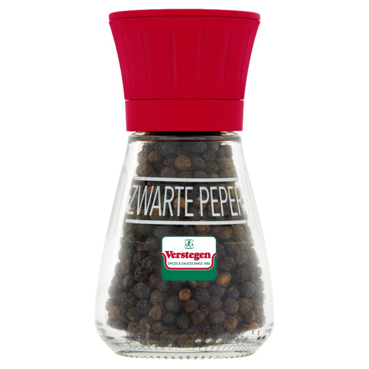 Verstegen Zwarte Peper met Molen 40g