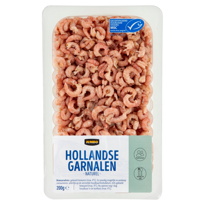 Jumbo Hollandse Garnalen Naturel 200g