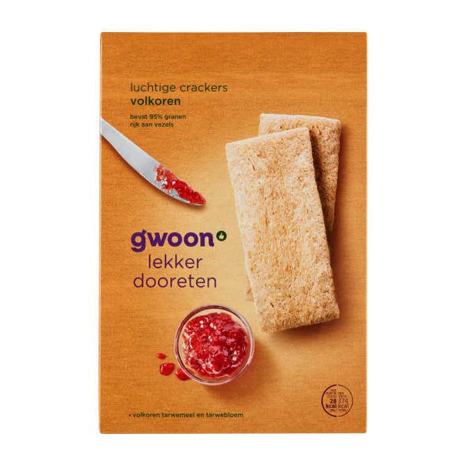 g&#039;woon Luchtige crackers volkoren