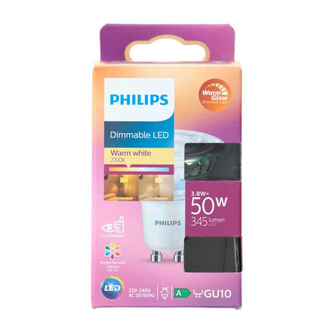 Philips Led cla 50w ww gu10 c90 36d