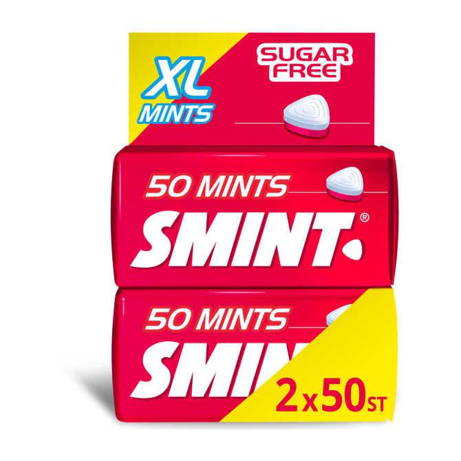 Smint Sugarfree aardbei XL