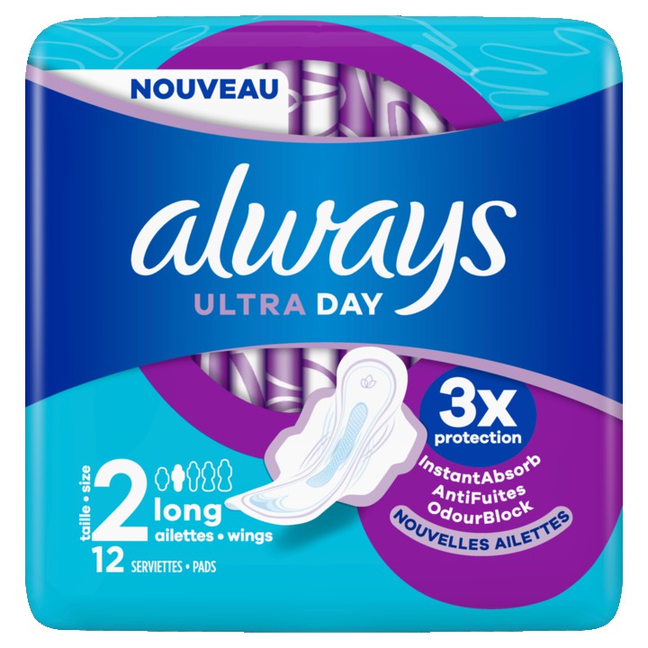 Always Ultra Maandverband Long (S2) x12