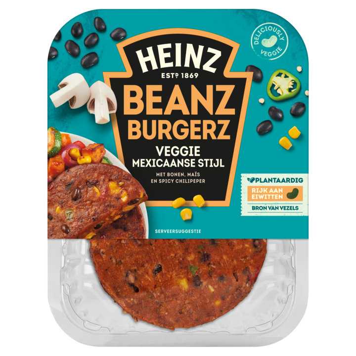 Heinz Groenteburgers Mexicaanse Stijl