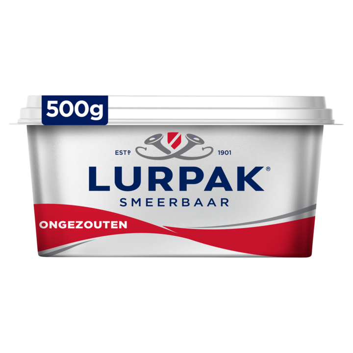 Lurpak Smeerbare Boter Ongezouten 500g