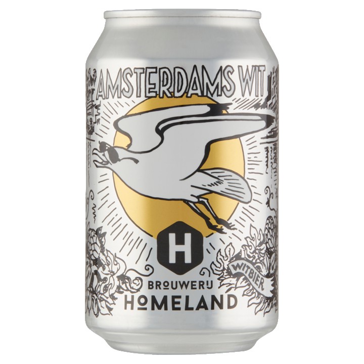 Homeland - Amsterdams Witbier - Blik 330ML