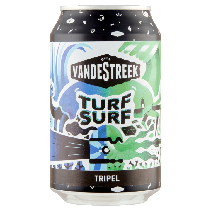 van de Streek Turf &amp;#x27;n Surf Tripel Blik 330ML