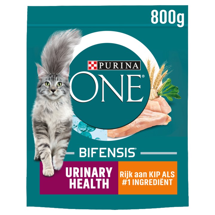 PURINA&amp;reg; ONE Urinary Health Rijk aan Kip kattenvoer 800gr