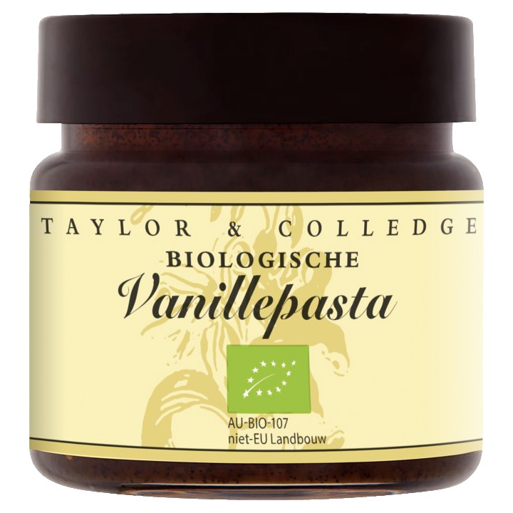 Taylor &amp;amp; Colledge biologische vanillepasta 65g