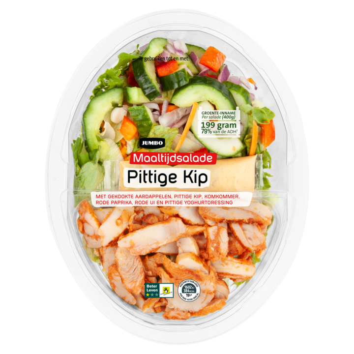 Jumbo Maaltijdsalade Pittige Kip 400g