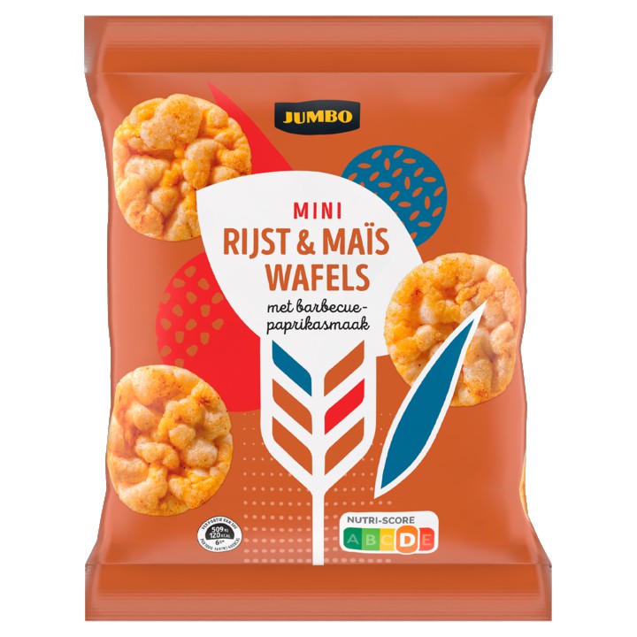 Jumbo Mini Rijst &amp;amp; Ma&amp;iuml;swafels 30g