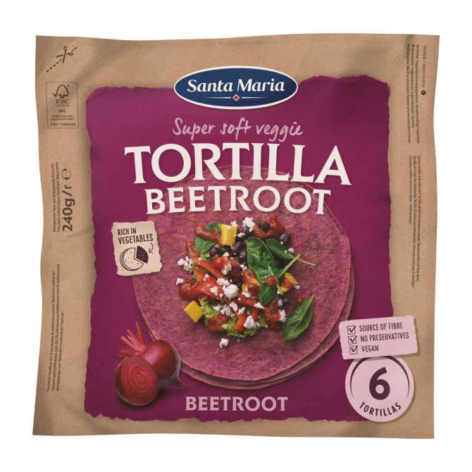 Santa Maria Tortilla wraps rode biet