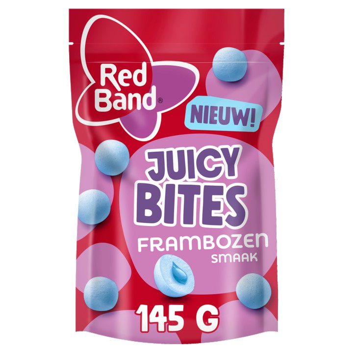 Red Band Juicy Bites Blue Berries 145g