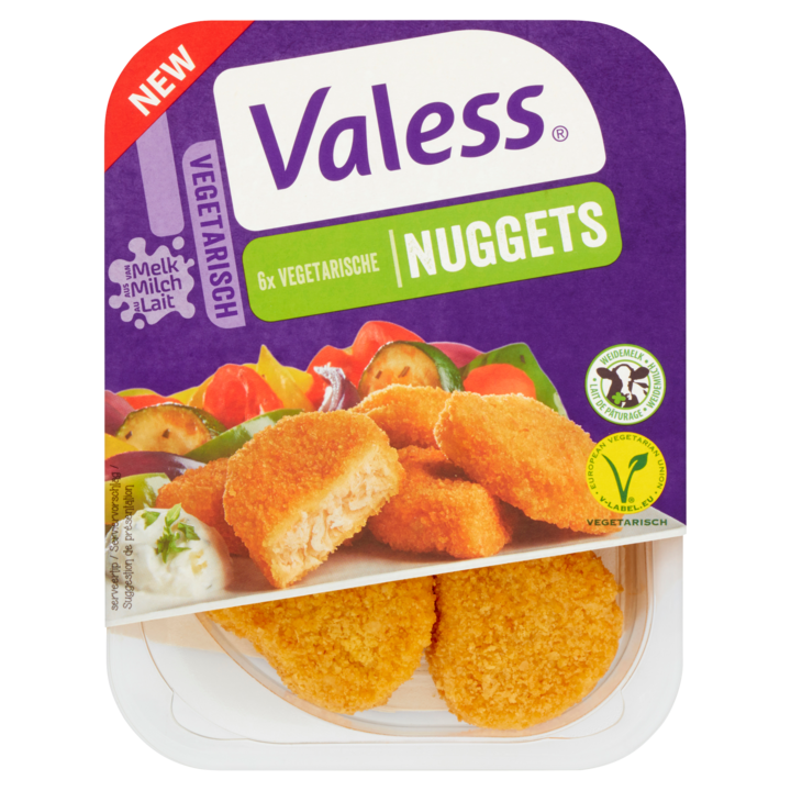 Valess Nuggets Vegetarisch 6 Stuks 180g