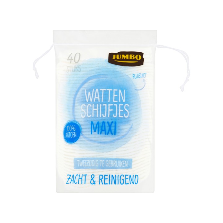 Jumbo Wattenschijfjes Maxi 40 Stuks