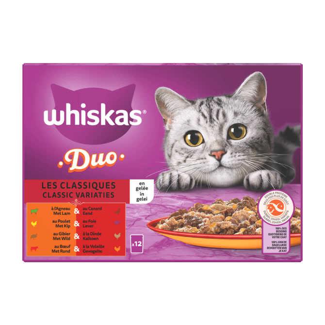 Whiskas Duo classic in gelei +1