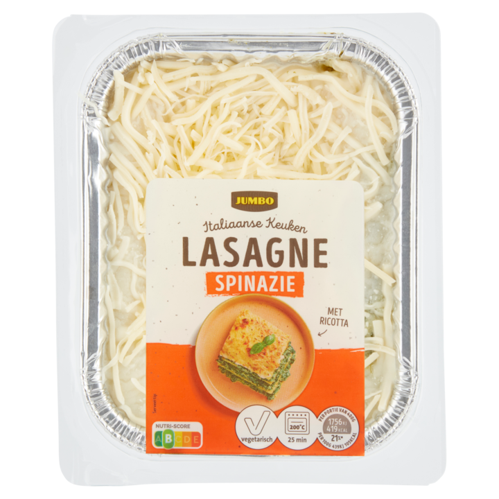 Jumbo Lasagne Spinazie 400g