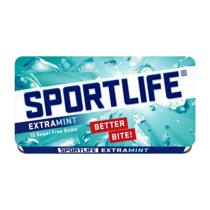 Sportlife Extramint suikervrije kauwgom