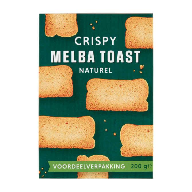 Crispy Melba toast naturel voordeelverpakking | Nederland Life Crispy Melba toast naturel voordeelverpakking