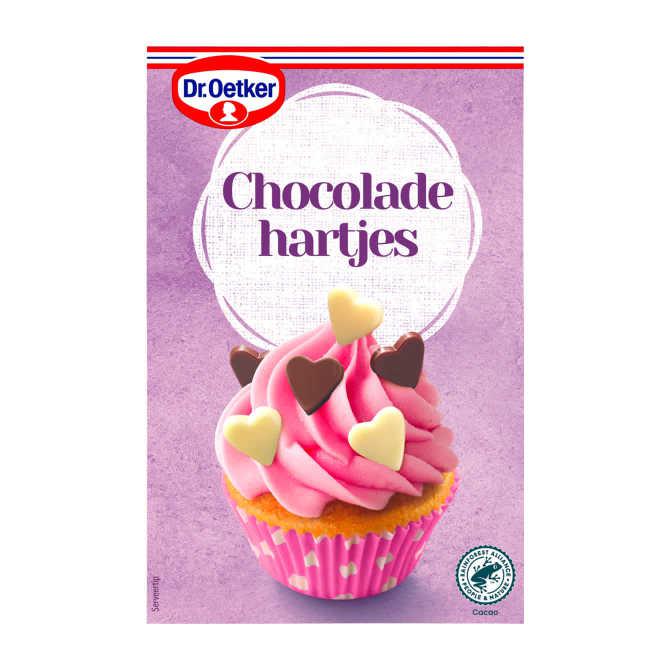 Dr. Oetker Chocolade hartjes