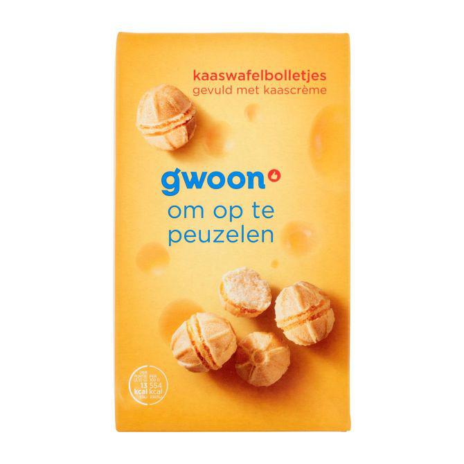 g&#039;woon Kaaswafelbolletjes