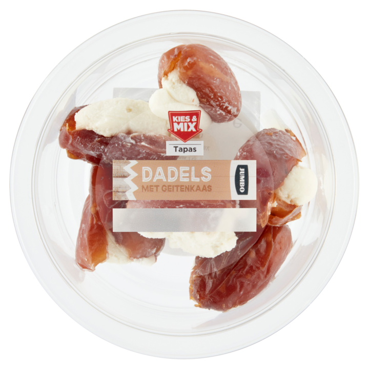 Jumbo Dadels met Geitenkaas 80g