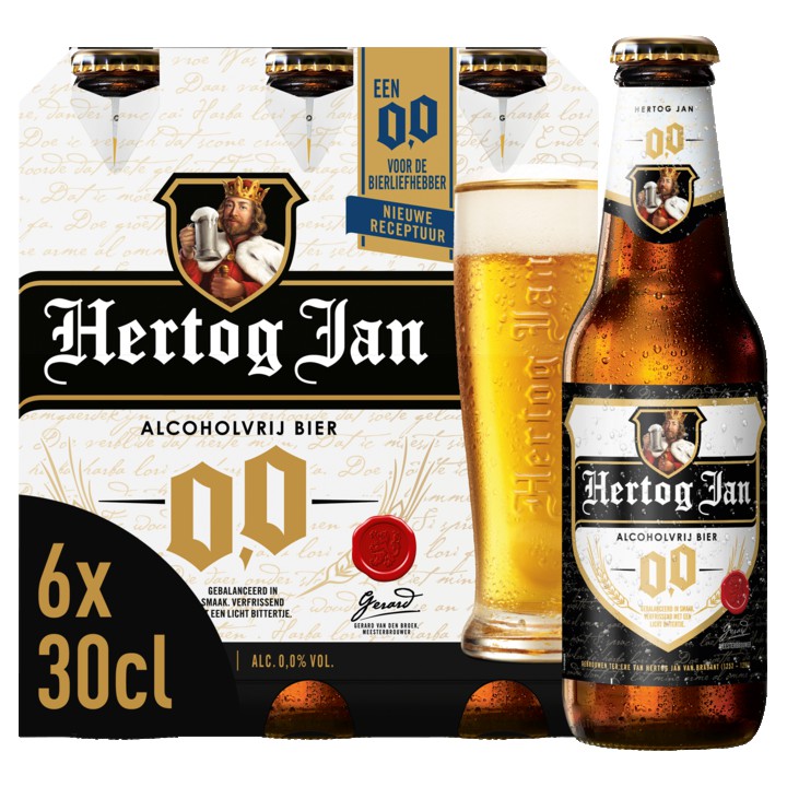 Hertog Jan -  0.0% Alcoholvrij - Fles - 6 x 300ML