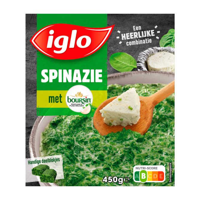 Iglo Spinazie met boursin