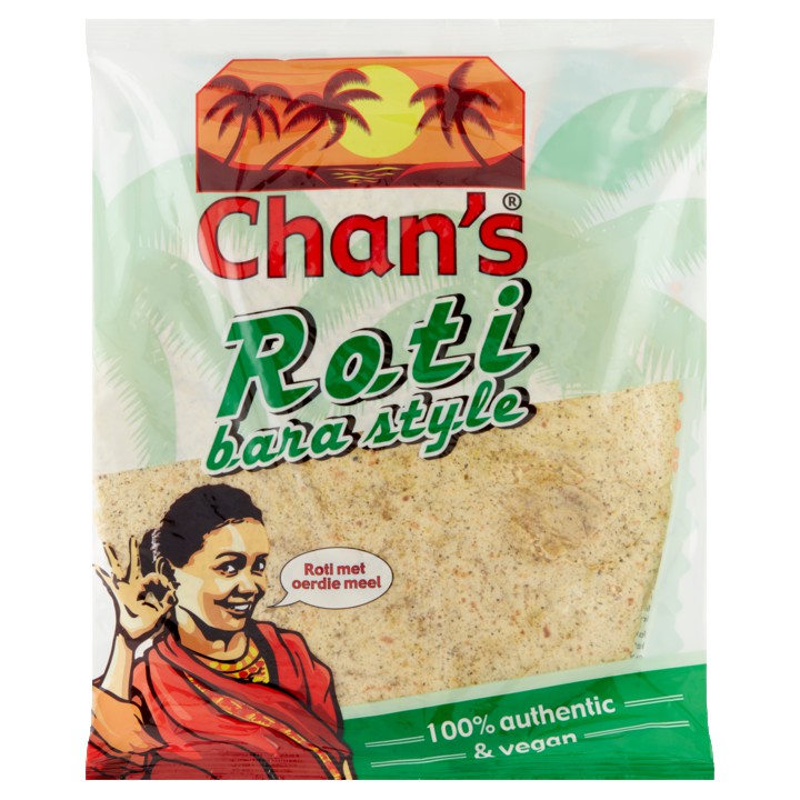 Chan&amp;#x27;s Roti Bara Style 5 Stuks 300g