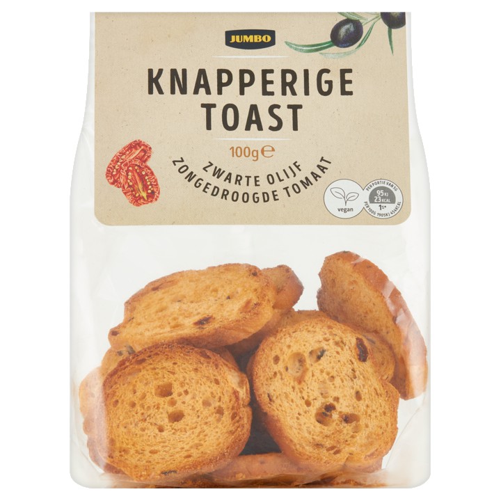 Jumbo Knapperige Toast 100g