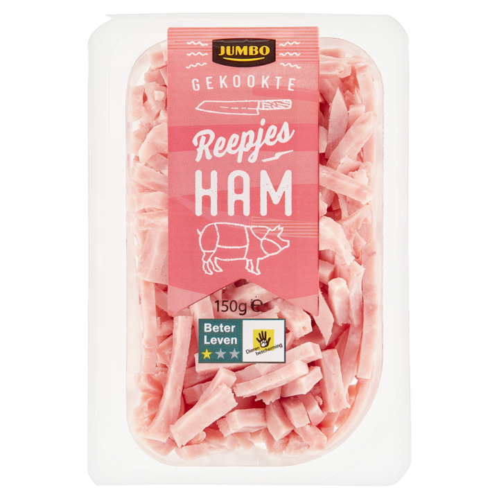 Jumbo Gekookte Reepjes Ham 150g