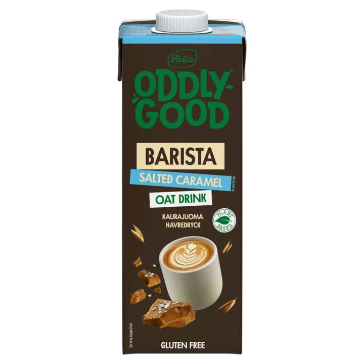 Oddlygood Barista Salted Caramel Flavour Oat Drink 1L