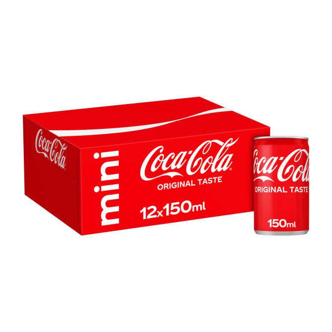 Coca-cola Oiginal taste mini 12 x 150 ml