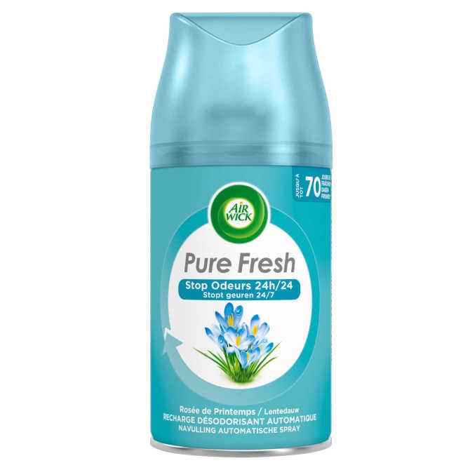 Airwick Freshmatic Automatische Spray Luchtverfrisser - Pure Fresh Lentedauw - Navulling