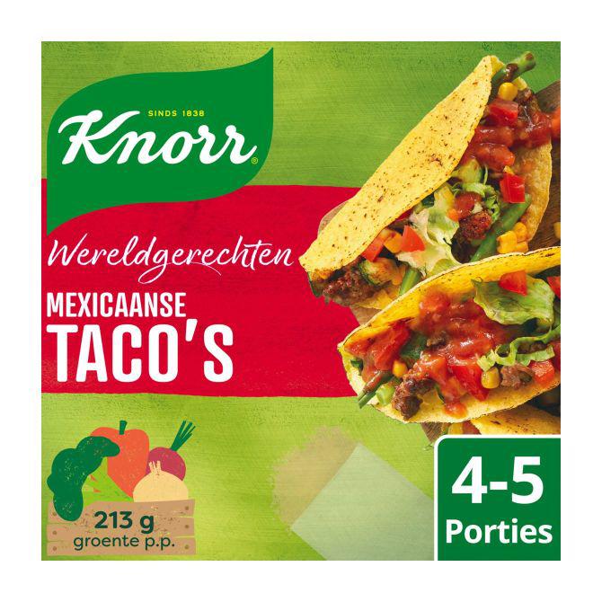 Knorr Wereldgerechten mexicaanse taco&#039;s xl