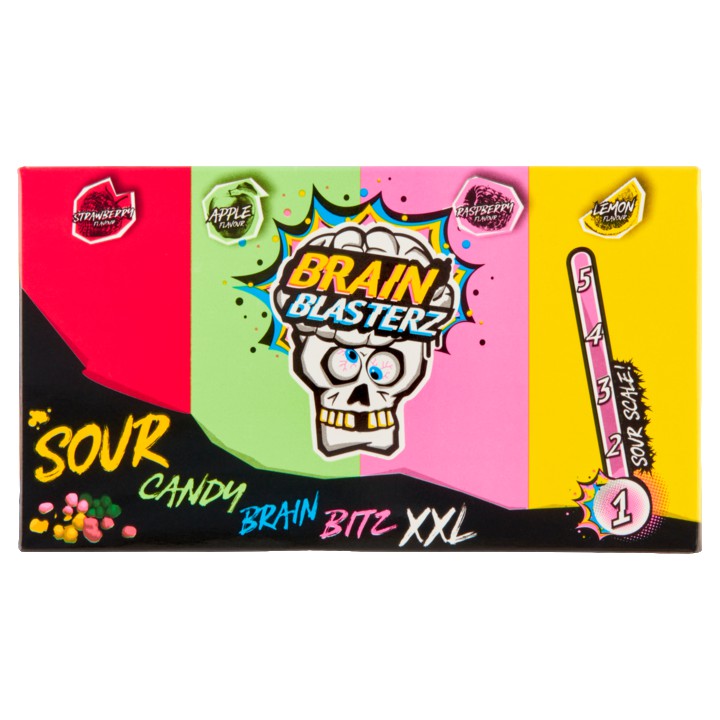 Brain Blasterz Sour Candy Brain Bitz XXL 144g