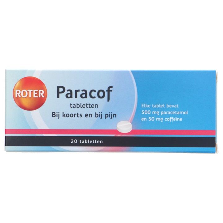 Roter Paracof tabletten 500/50 mg, 20 stuks