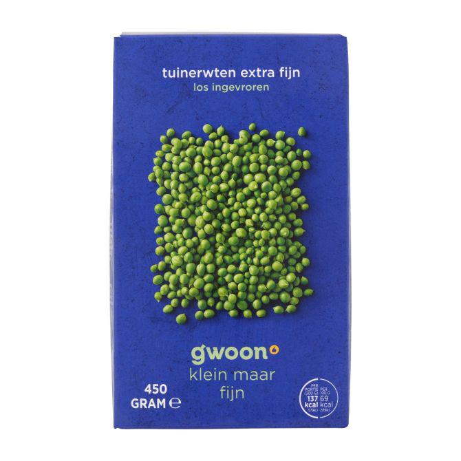 g'woon Tuinerwten extra fijn
