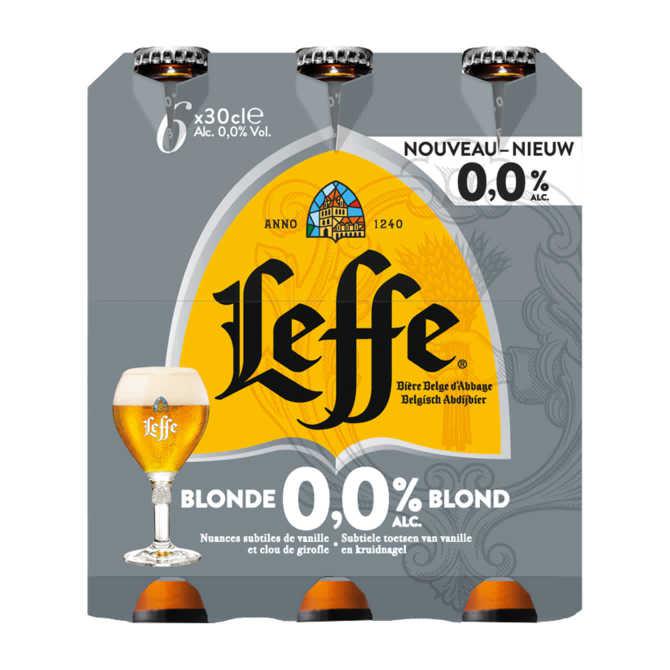 Leffe Blond 0.0 fles 6 x 30 cl