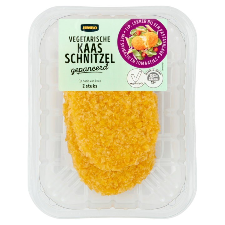 Jumbo Vegetarische Kaasschnitzel 2 Stuks