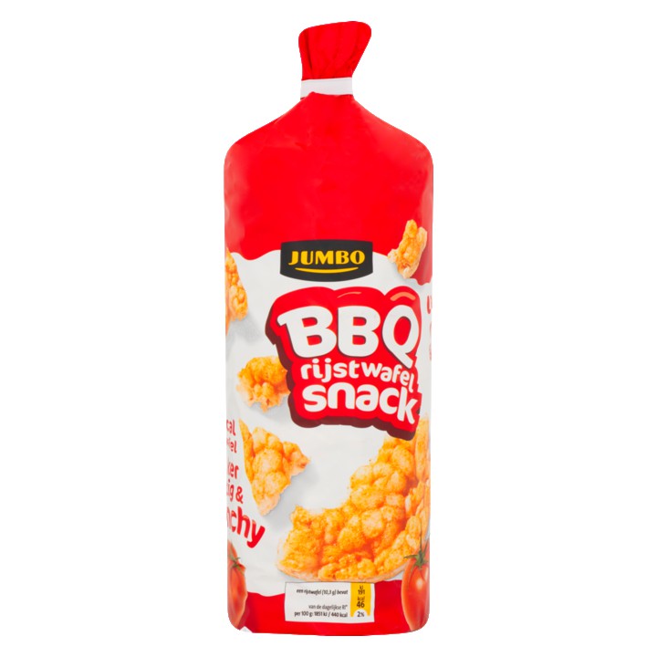 Jumbo BBQ Rijstwafel Snack 155g