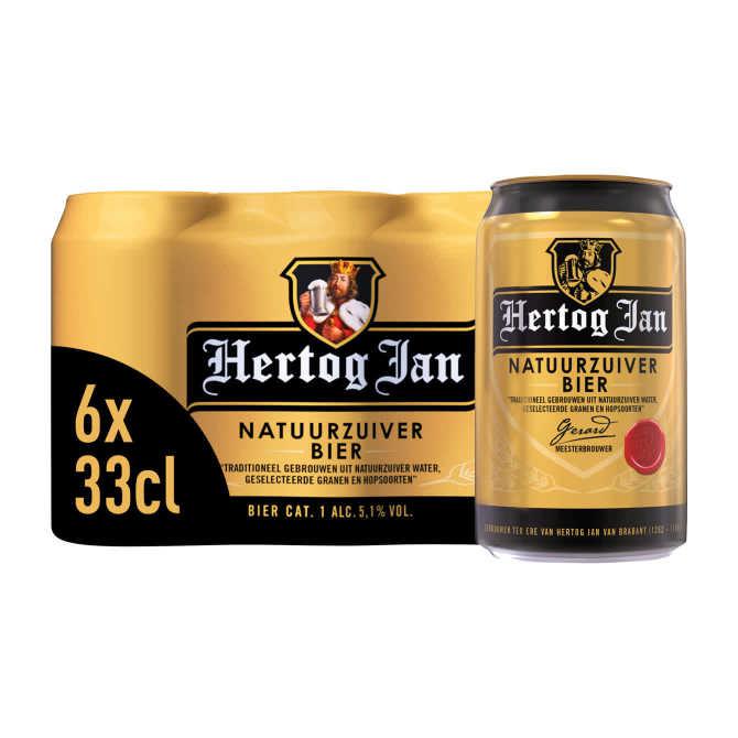 Hertog Jan Pilsener natuurzuiver bier 6-pack