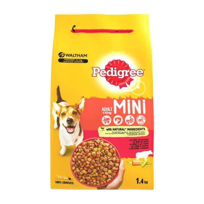 Pedigree Adult Mini Hondenbrokken rund en groenten