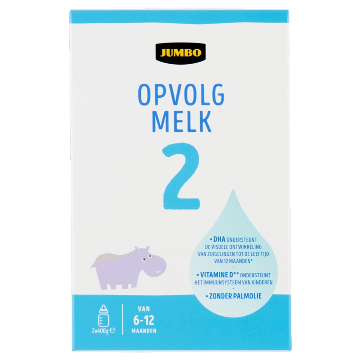 Jumbo Opvolgmelk 2 van 6-12 Maanden 2 x 400g