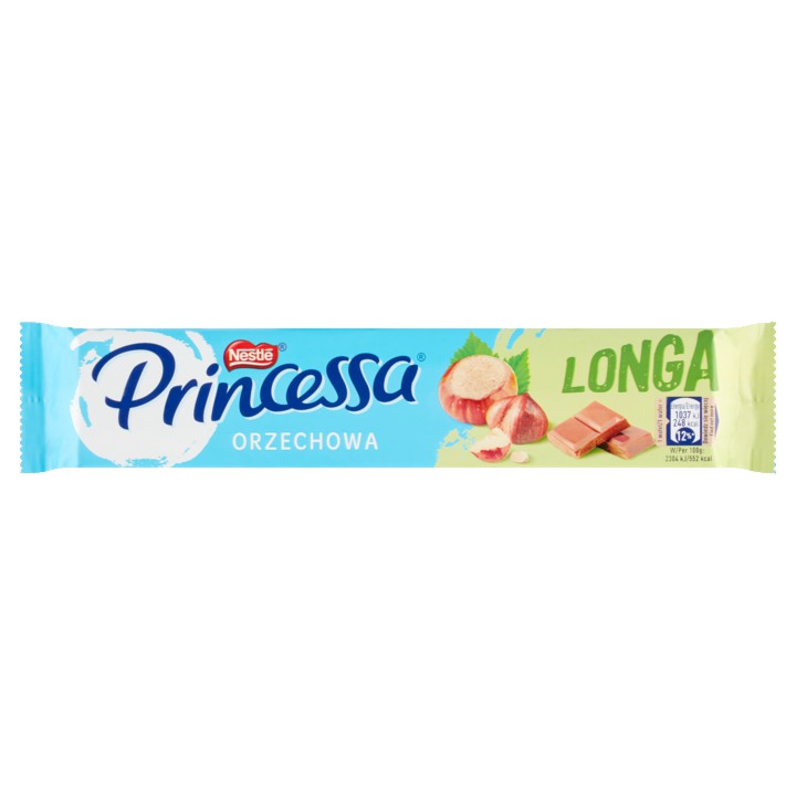 Princessa Longa Hazelnootwafel 45g