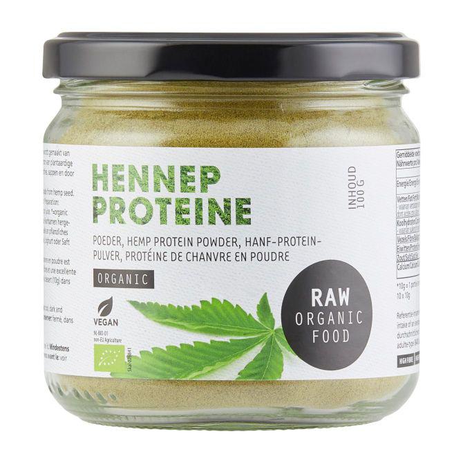 RAW Organic Food Hennep protein poeder