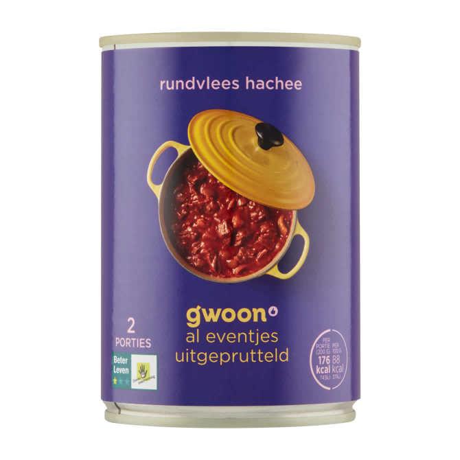 g&#039;woon Rundvlees hachee