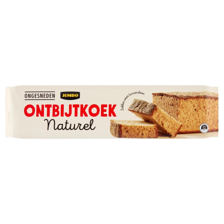 Jumbo Ontbijtkoek Naturel Ongesneden 550g