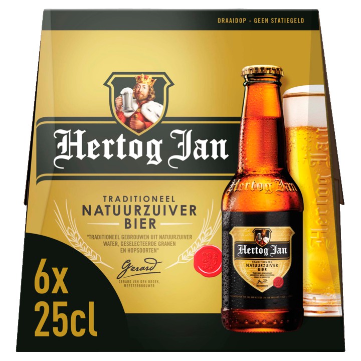 Hertog Jan - Pils - Fles - 6 x 250ML